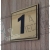 Szyld tabliczka informacyjna numerek na drzwi 5x5cm