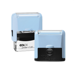 COLOP Printer Compact PRO C20 z gumką PASTELOWY NIEBIESKI