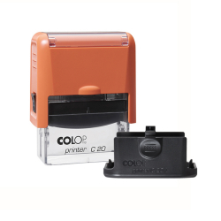 COLOP Printer Compact PRO C20 z gumką POMARAŃCZOWY