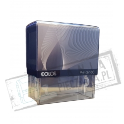 COLOP Printer IQ pieczątka z gumką C60 76x37mm CZARNY