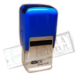 COLOP PRINTER Q30 kwadratowa pieczątka z gumką 30x30mm