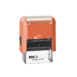 COLOP Printer Compact PRO C10 z gumką POMARAŃCZOWY
