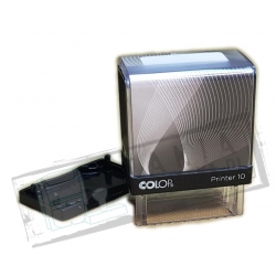 COLOP Printer IQ10 pieczątka z gumką C10 27x10mm CZARNY