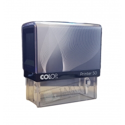 COLOP Printer IQ pieczątka z gumką C50 69x30mm CZARNY