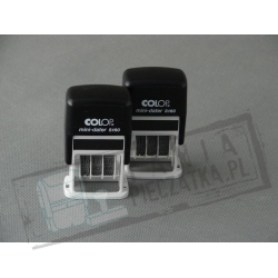 COLOP Mini datownik S160 z dowolnym napisem 25x5mm